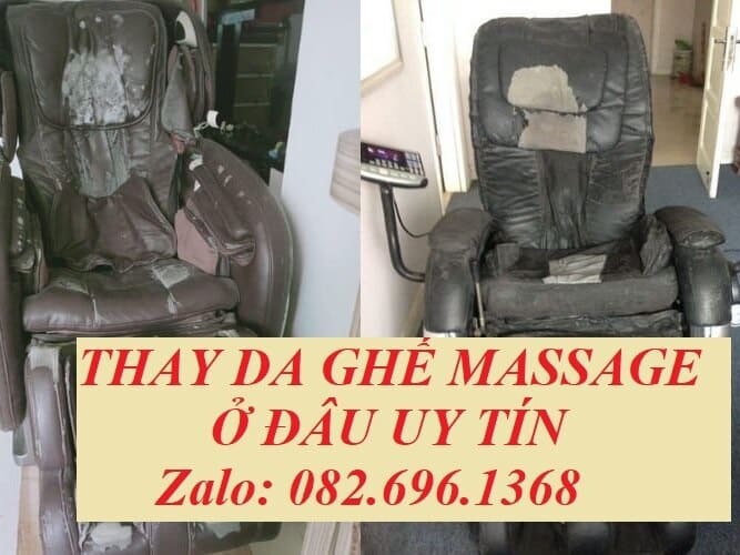 Thay Da Ghế Massage Tại Nhà Giá Rẻ – Nhanh Chóng, Uy Tín